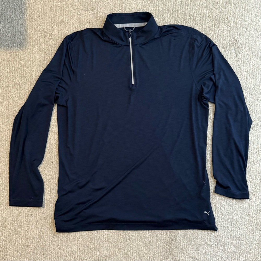 Puma Golf Men’s YouV Quarter Zip (Large)